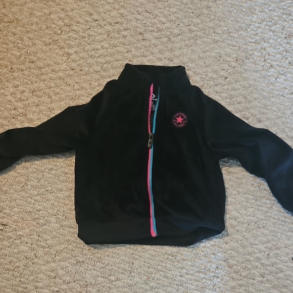 NWT Girls Converse Size 6 Sweatshirt - Picture 1 of 6